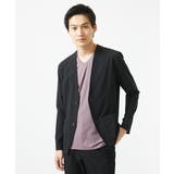 【セットアップ対応】ノーカラーカーディガンジャケット/ニュートラルストレッチ | MK MICHEL KLEIN homme | 詳細画像19