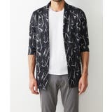 リーフ柄カーディガン | MK MICHEL KLEIN homme | 詳細画像9