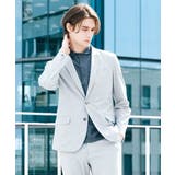 グレー(92) | 【トリコメッシュ】 クールマックス セットアップジャケット | MK MICHEL KLEIN homme