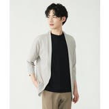 ライトグレー(91) | ショールカラーカーディガン | MK MICHEL KLEIN homme