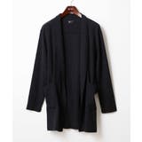 ブラック | ドライ楊柳コーディガン | MK MICHEL KLEIN homme