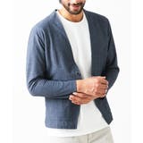 ネイビー | ノーカラージャケット | MK MICHEL KLEIN homme