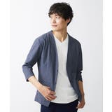 ノーカラーカーディガン / バックハニカム | MK MICHEL KLEIN homme | 詳細画像12