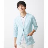 ノーカラーカーディガン / バックハニカム | MK MICHEL KLEIN homme | 詳細画像3