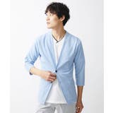 ノーカラーカーディガン / バックハニカム | MK MICHEL KLEIN homme | 詳細画像9