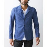 ブルー(55) | コンバーチブルジャケット / TECドライメッシュ | MK MICHEL KLEIN homme