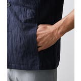 スタンドカラージャケット / リネンワッシャー七分袖 | MK MICHEL KLEIN homme | 詳細画像12