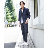 スタンドカラージャケット / リネンワッシャー七分袖 | MK MICHEL KLEIN homme | 詳細画像4