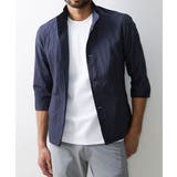 スタンドカラージャケット / リネンワッシャー七分袖 | MK MICHEL KLEIN homme | 詳細画像5