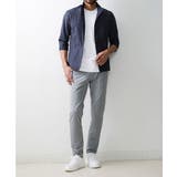 スタンドカラージャケット / リネンワッシャー七分袖 | MK MICHEL KLEIN homme | 詳細画像6