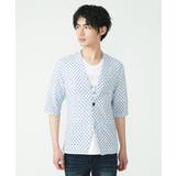 ノーカラーカーデ / アイスクールバックサテン | MK MICHEL KLEIN homme | 詳細画像3
