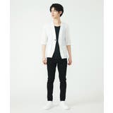 ノーカラーカーデ / アイスクールバックサテン | MK MICHEL KLEIN homme | 詳細画像9