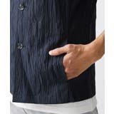 【大きいサイズあり】スタンドカラーシャツ/リネンワッシャー | MK MICHEL KLEIN homme | 詳細画像17