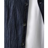 【大きいサイズあり】スタンドカラーシャツ/リネンワッシャー | MK MICHEL KLEIN homme | 詳細画像19