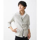 【大きいサイズあり】スタンドカラーシャツ/リネンワッシャー | MK MICHEL KLEIN homme | 詳細画像24