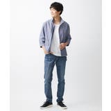 【大きいサイズあり】スタンドカラーシャツ/リネンワッシャー | MK MICHEL KLEIN homme | 詳細画像4