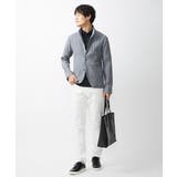【洗える】ヨウリュウワッシャースタンドジャケット | MK MICHEL KLEIN homme | 詳細画像9 