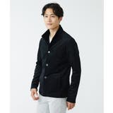 ブラック(94) | シェニールモール / スタンドカーディガン | MK MICHEL KLEIN homme