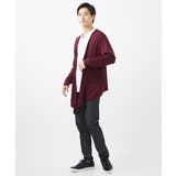 【2WAY】ラップカーディガン/ソフトテレコ | MK MICHEL KLEIN homme | 詳細画像10