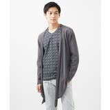 【2WAY】ラップカーディガン/ソフトテレコ | MK MICHEL KLEIN homme | 詳細画像12