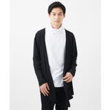 【2WAY】ラップカーディガン/ソフトテレコ | MK MICHEL KLEIN homme | 詳細画像2