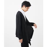 【2WAY】ラップカーディガン/ソフトテレコ | MK MICHEL KLEIN homme | 詳細画像3