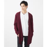 【2WAY】ラップカーディガン/ソフトテレコ | MK MICHEL KLEIN homme | 詳細画像9