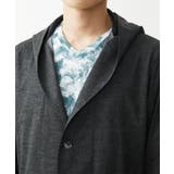 【洗える】AIRY DOTS-2フーディメッシュコーディガン | MK MICHEL KLEIN homme | 詳細画像7 