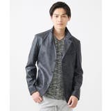 【洗える】コンバーチブルジャケット/TECEASYレザー | MK MICHEL KLEIN homme | 詳細画像15