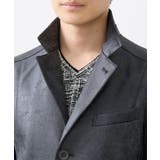 【洗える】コンバーチブルジャケット/TECEASYレザー | MK MICHEL KLEIN homme | 詳細画像5