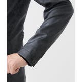 【洗える】コンバーチブルジャケット/TECEASYレザー | MK MICHEL KLEIN homme | 詳細画像6
