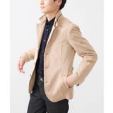 ベージュ | 【全4サイズ展開】スエードコンバーチブルジャケット | MK MICHEL KLEIN homme