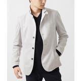 ライトグレー | 【全4サイズ展開】スエードコンバーチブルジャケット | MK MICHEL KLEIN homme