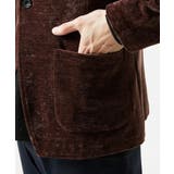 【ふわふわ質感/ストレッチ/洗える】ベロアタッチ/LUXモールジャケット | MK MICHEL KLEIN homme | 詳細画像10