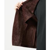 【ふわふわ質感/ストレッチ/洗える】ベロアタッチ/LUXモールジャケット | MK MICHEL KLEIN homme | 詳細画像13