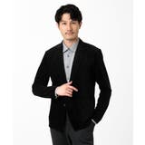 【ふわふわ質感/ストレッチ/洗える】ベロアタッチ/LUXモールジャケット | MK MICHEL KLEIN homme | 詳細画像15