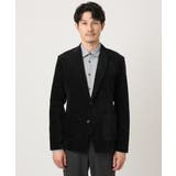 【ふわふわ質感/ストレッチ/洗える】ベロアタッチ/LUXモールジャケット | MK MICHEL KLEIN homme | 詳細画像16