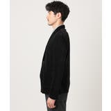 【ふわふわ質感/ストレッチ/洗える】ベロアタッチ/LUXモールジャケット | MK MICHEL KLEIN homme | 詳細画像17