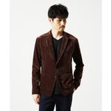 【ふわふわ質感/ストレッチ/洗える】ベロアタッチ/LUXモールジャケット | MK MICHEL KLEIN homme | 詳細画像5