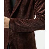 【ふわふわ質感/ストレッチ/洗える】ベロアタッチ/LUXモールジャケット | MK MICHEL KLEIN homme | 詳細画像9
