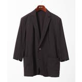 ブラウン | 【セットアップ対応】七分袖ジャケット / ニュートラルストレッチ | MK MICHEL KLEIN homme