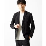 ブラック(94) | 【セットアップ対応】ストレッチテーラードジャケット | MK MICHEL KLEIN homme