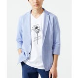 ブルー | 【WEB限定】トライクールカノコジャケット | MK MICHEL KLEIN homme