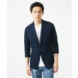 【洗える・サッカー】七分袖ジャーディガン | MK MICHEL KLEIN homme | 詳細画像25