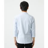 【洗える・サッカー】七分袖ジャーディガン | MK MICHEL KLEIN homme | 詳細画像5