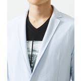 【洗える・サッカー】七分袖ジャーディガン | MK MICHEL KLEIN homme | 詳細画像6