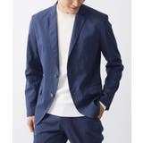 ブルー(55) | テーラードジャケット ポリラミークールマックス | MK MICHEL KLEIN homme