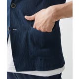 【大きいサイズあり】ジャーディガン / ラダーストライプ | MK MICHEL KLEIN homme | 詳細画像10