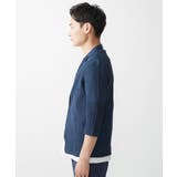 【大きいサイズあり】ジャーディガン / ラダーストライプ | MK MICHEL KLEIN homme | 詳細画像5