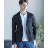 リネンタッチ楊柳 テーラードジャケット セットアップ対応 | MK MICHEL KLEIN homme | 詳細画像18